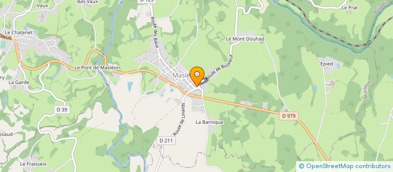 localisation de l'entreprise MONSIEUR JEAN FAUCON à ROZIERS-SAINT-GEORGES