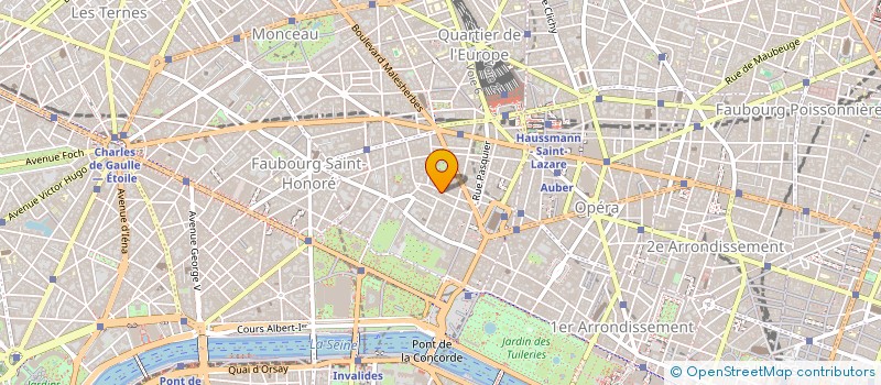 localisation de l'entreprise MONSIEUR JEAN FAURE  PARIS