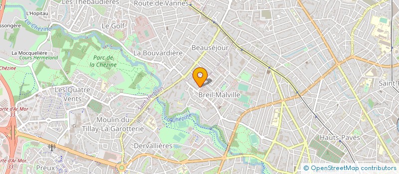 localisation de l'entreprise MONSIEUR JEAN FAURIE à NANTES