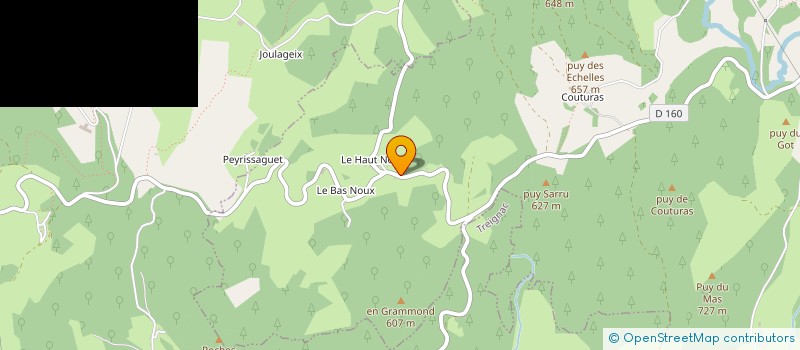 localisation de l'entreprise MONSIEUR JEAN FAURIE  SAINT-HILAIRE-LES-COURBES