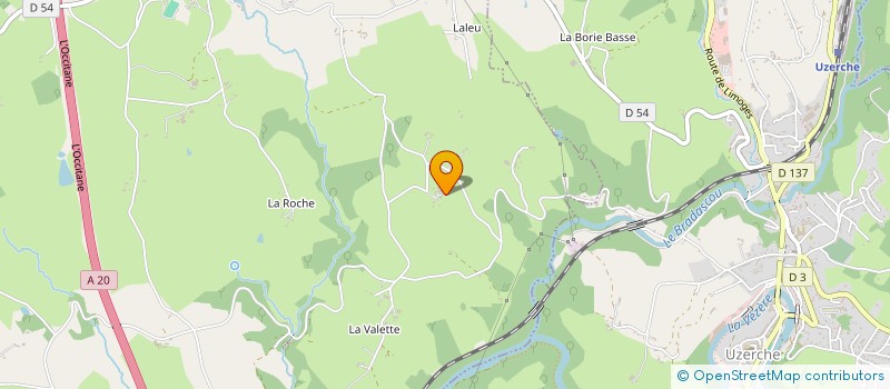 localisation de l'entreprise MONSIEUR JEAN FAYE  SAINT-YBARD