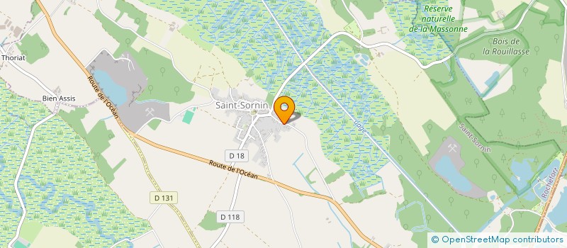 localisation de l'entreprise MONSIEUR JEAN FAZILLEAU à SAINT-SORNIN