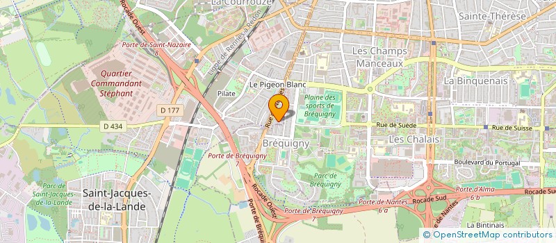 localisation de l'entreprise MONSIEUR JEAN FEDNER CENATUS  SAINT-JACQUES-DE-LA-LANDE