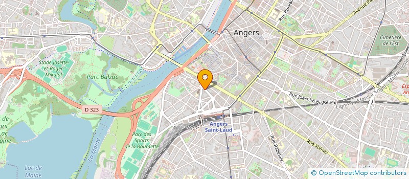 localisation de l'entreprise MONSIEUR JEAN FEDOUOP YOUMBISSI à ANGERS