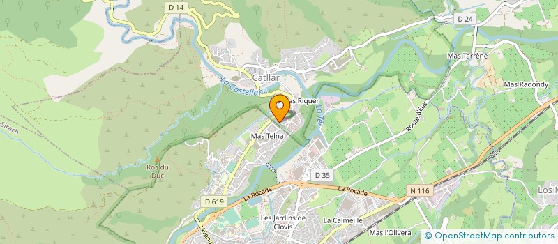 localisation de l'entreprise MONSIEUR JEAN FEIJOO  CATLLAR