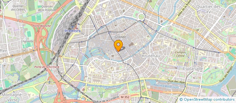 localisation de l'entreprise MONSIEUR JEAN FELDEN à STRASBOURG