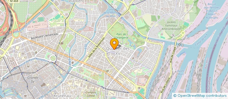 localisation de l'entreprise MONSIEUR JEAN FELDMANN à STRASBOURG