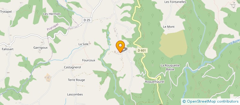 localisation de l'entreprise MONSIEUR JEAN FELGINES à CASSANIOUZE