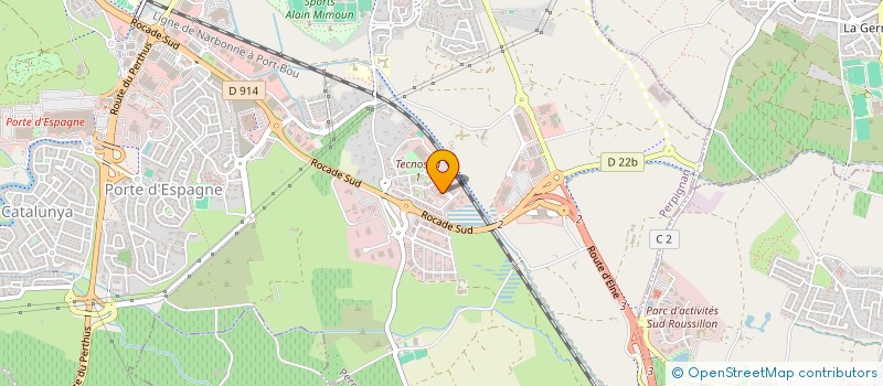 localisation de l'entreprise MONSIEUR JEAN-FELIX ARNASSAN  PERPIGNAN