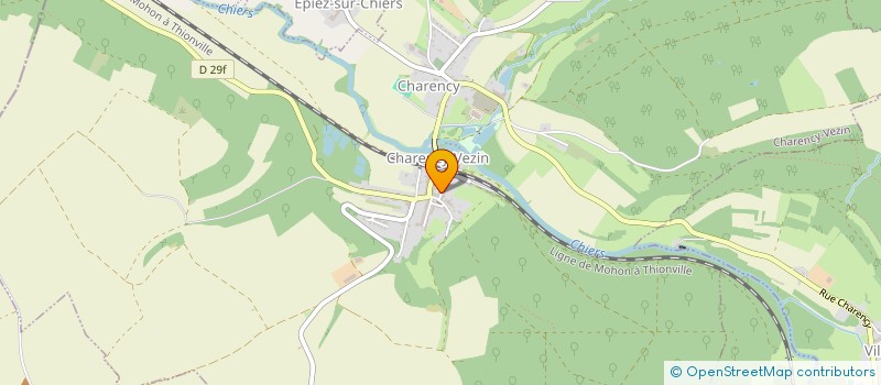 localisation de l'entreprise MONSIEUR JEAN FELTEN  CHARENCY-VEZIN