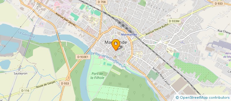 localisation de l'entreprise MONSIEUR JEAN FENU à MARMANDE