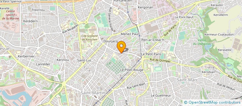 localisation de l'entreprise MONSIEUR JEAN FERELLEC à BREST