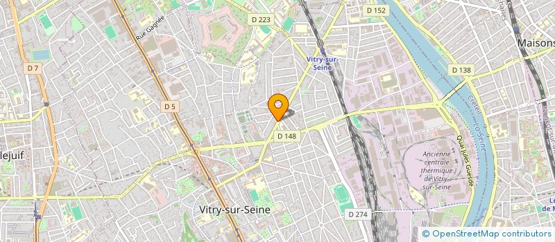 localisation de l'entreprise MONSIEUR JEAN FERET à VITRY-SUR-SEINE