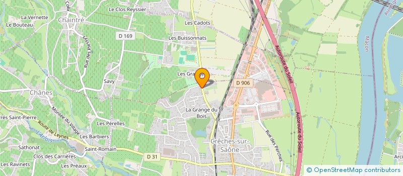 localisation de l'entreprise MONSIEUR JEAN FERNANDES à CRECHES-SUR-SAONE