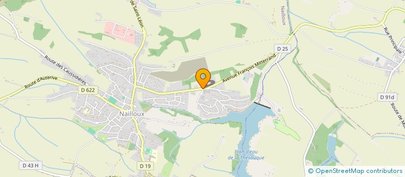 localisation de l'entreprise MONSIEUR JEAN FERNANDES  NAILLOUX