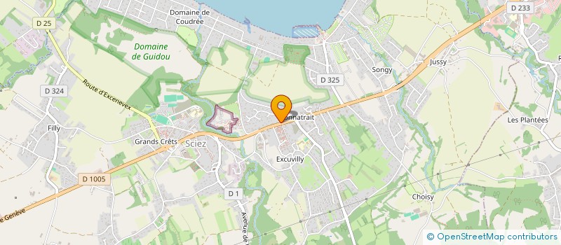 localisation de l'entreprise MONSIEUR JEAN FERNANDES  SCIEZ