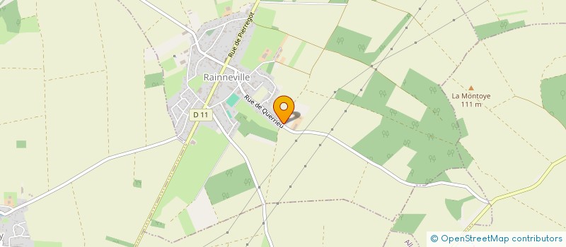 localisation de l'entreprise MONSIEUR JEAN FERON  RAINNEVILLE