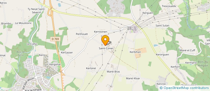 localisation de l'entreprise MONSIEUR JEAN FERRAND  CAUDAN