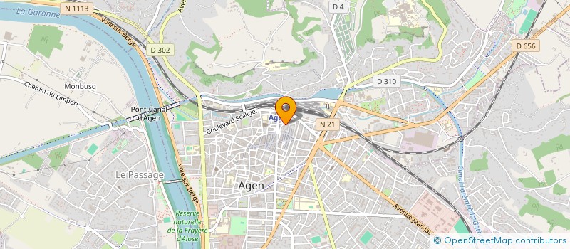 localisation de l'entreprise MONSIEUR JEAN FERRANDO  AGEN