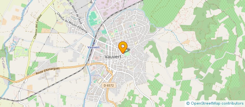 localisation de l'entreprise MONSIEUR JEAN FERRAUD à VAUVERT