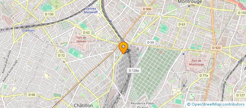 localisation de l'entreprise MONSIEUR JEAN FERRE à CHATILLON