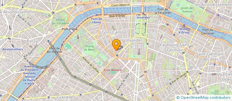 localisation de l'entreprise MONSIEUR JEAN FERRE à PARIS