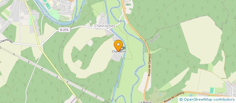 localisation de l'entreprise MONSIEUR JEAN FERREIRA  CHEVROCHES