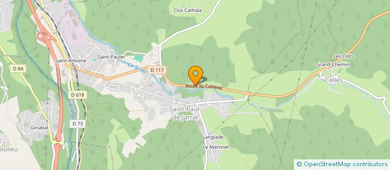 localisation de l'entreprise MONSIEUR JEAN FERREIRA à SAINT-PAUL-DE-JARRAT