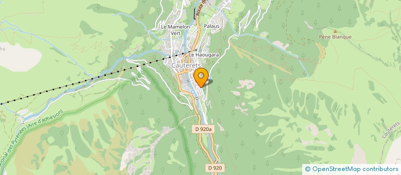 localisation de l'entreprise MONSIEUR JEAN FERRER à CAUTERETS