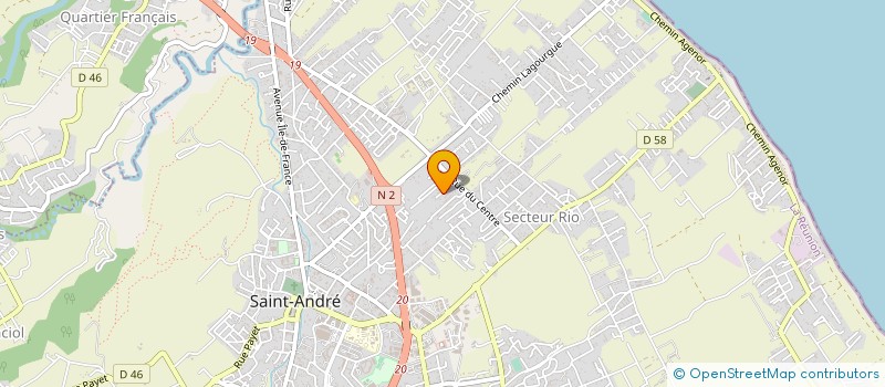 localisation de l'entreprise MONSIEUR JEAN FERRERE à SAINT-ANDRE