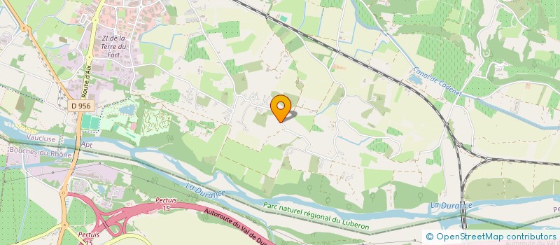 localisation de l'entreprise MONSIEUR JEAN FERRET  PERTUIS