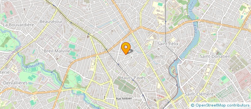 localisation de l'entreprise MONSIEUR JEAN FERREUX à NANTES