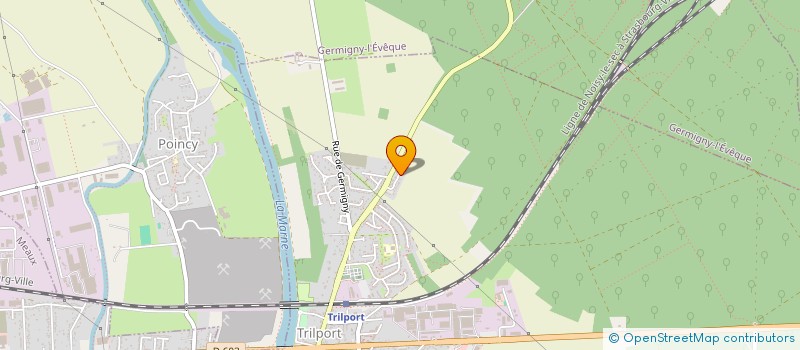 localisation de l'entreprise MONSIEUR JEAN FERRIERE  TRILPORT