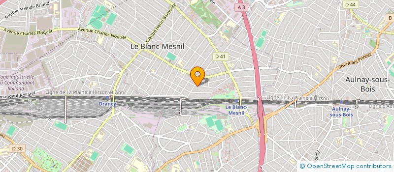 localisation de l'entreprise MONSIEUR JEAN FERRIEUX à LE BLANC-MESNIL