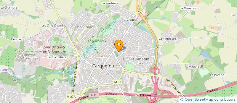 localisation de l'entreprise MONSIEUR JEAN FERRON à CARQUEFOU