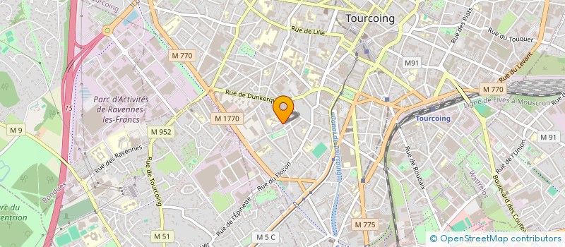localisation de l'entreprise MONSIEUR JEAN FERRON à TOURCOING