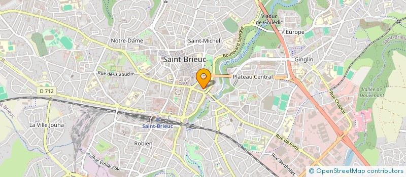 localisation de l'entreprise MONSIEUR JEAN FERRON à SAINT-BRIEUC