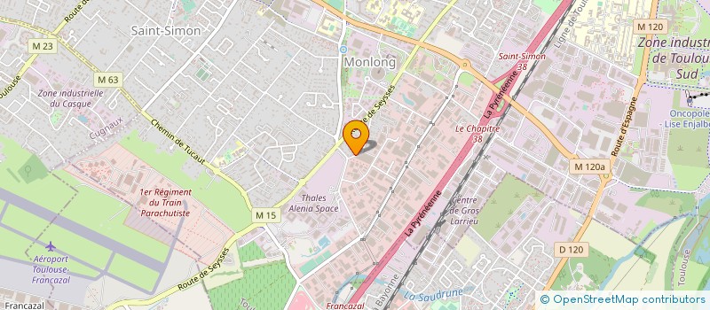 localisation de l'entreprise MONSIEUR JEAN FERSING à TOULOUSE