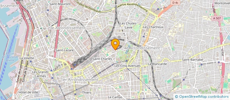 localisation de l'entreprise MONSIEUR JEAN FEVRIER à MARSEILLE