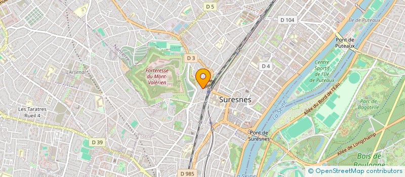 localisation de l'entreprise MONSIEUR JEAN FIDELE NGOUAMBA KISSAMBOU à SURESNES