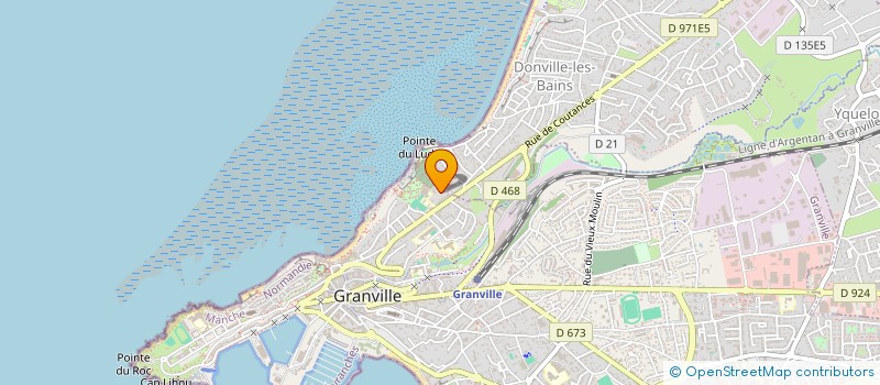 localisation de l'entreprise MONSIEUR JEAN FIDJI  GRANVILLE