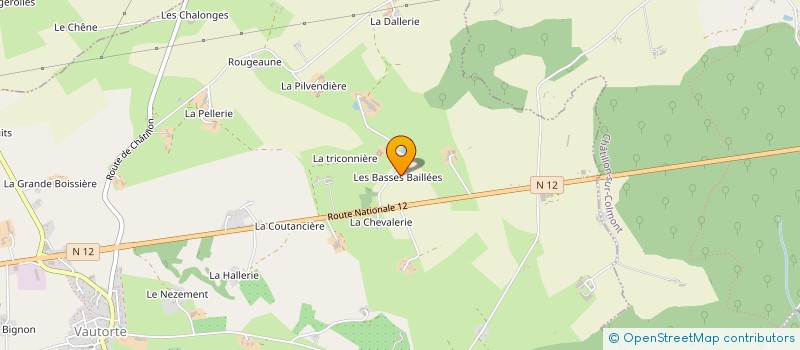 localisation de l'entreprise MONSIEUR JEAN FIEAU à VAUTORTE