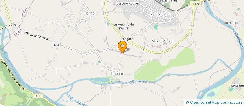 localisation de l'entreprise MONSIEUR JEAN FIGEAC à ESTAL