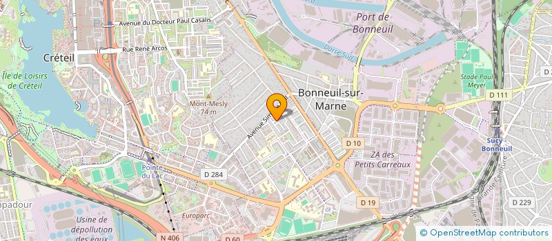 localisation de l'entreprise MONSIEUR JEAN-FILIP MAQUENHEN  BONNEUIL-SUR-MARNE