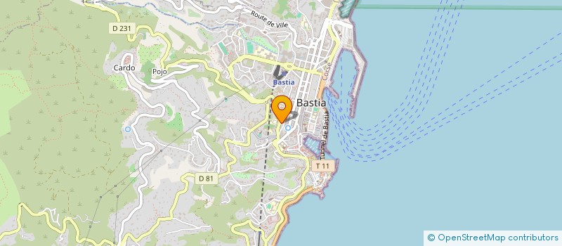 localisation de l'entreprise MONSIEUR JEAN FILIPPINI à BASTIA