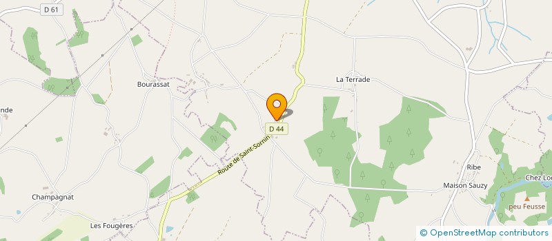 localisation de l'entreprise MONSIEUR JEAN FILLIETTE à SAINT-HILAIRE-LA-TREILLE