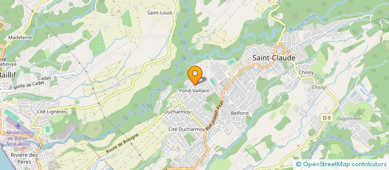 localisation de l'entreprise MONSIEUR JEAN FILLIEUX à SAINT-CLAUDE