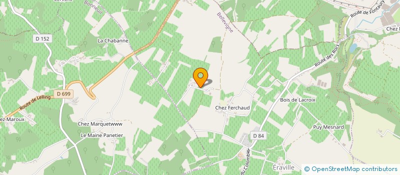 localisation de l'entreprise MONSIEUR JEAN FILLIOUX à BELLEVIGNE