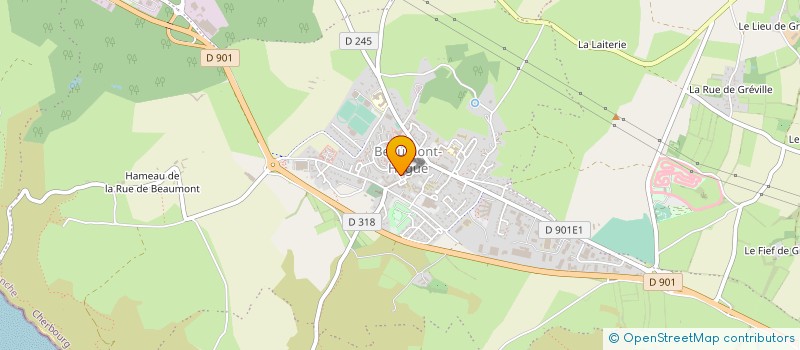 localisation de l'entreprise MONSIEUR JEAN FILMONT  LA HAGUE