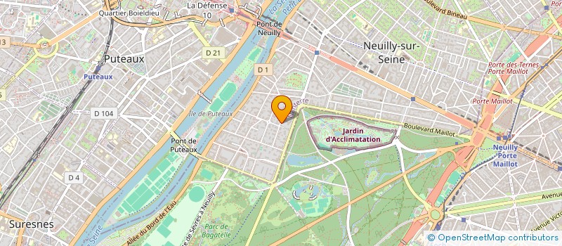localisation de l'entreprise MONSIEUR JEAN FISCHESSER à NEUILLY-SUR-SEINE